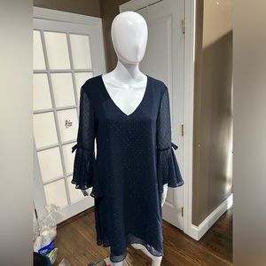Navy blue dress